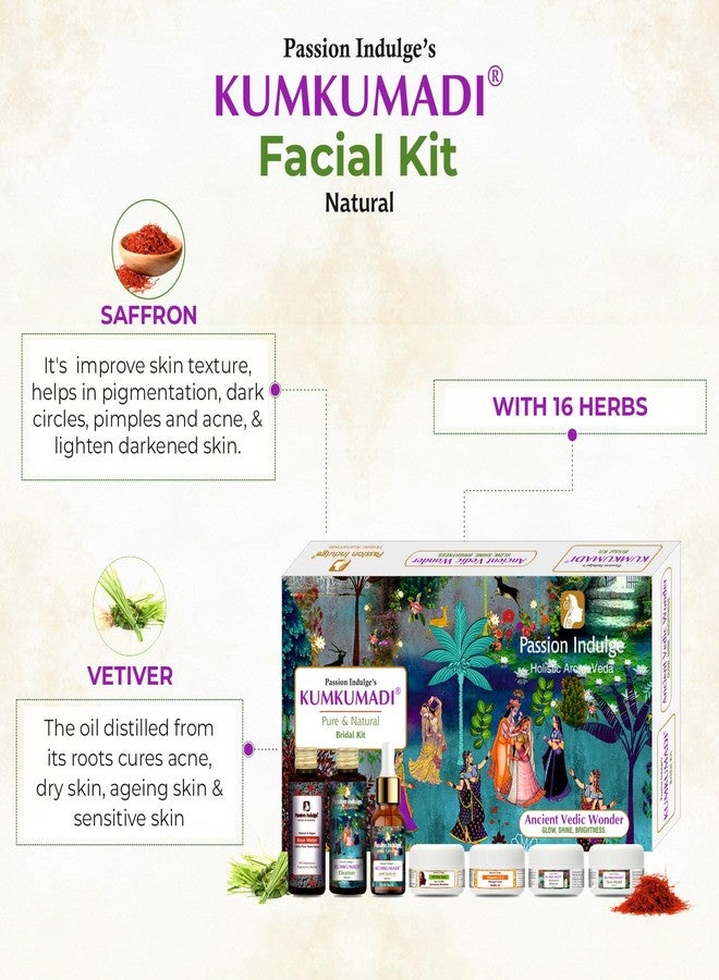 passion indulge Kumkumadi Pure and Natural 7 Star Facial Kit - Image 2